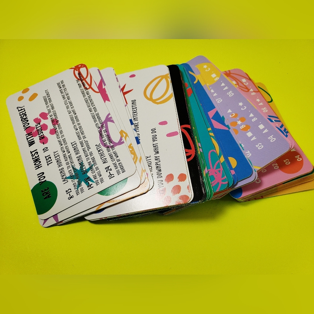 Colorful Personality Test Card Deck In Box - Picture 4 of 9